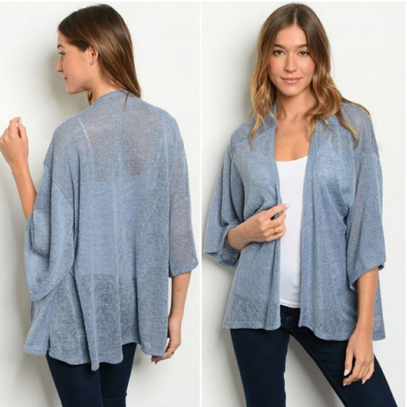 Blue cardigan - Picture 1 of 3